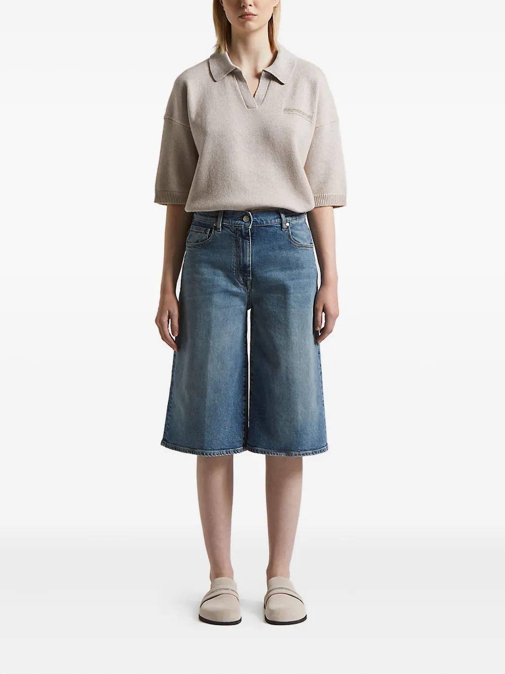 ショートパンツ PESERICO Women Shorts  Burmudas P0478801972 002 WHITE Warner's Women's No Muffin Top Shortie - Seamless, Shaping