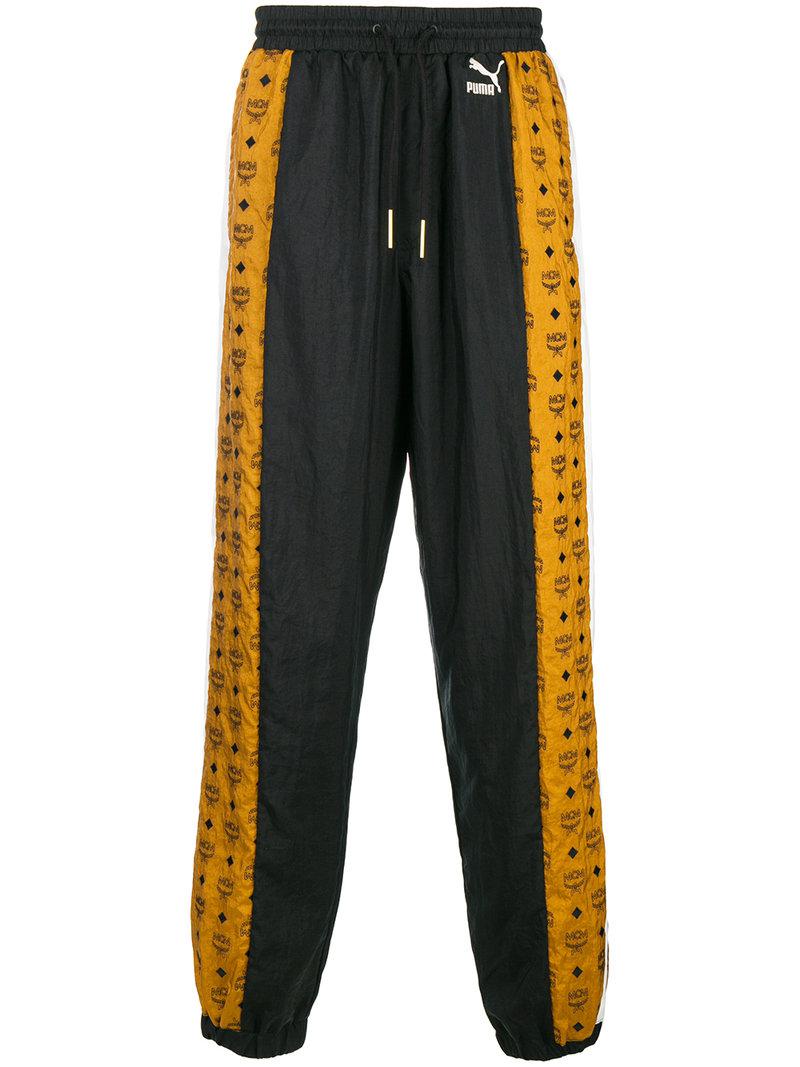 PUMA Synthetic X Mcm Track Pants in Black for Men - Lyst