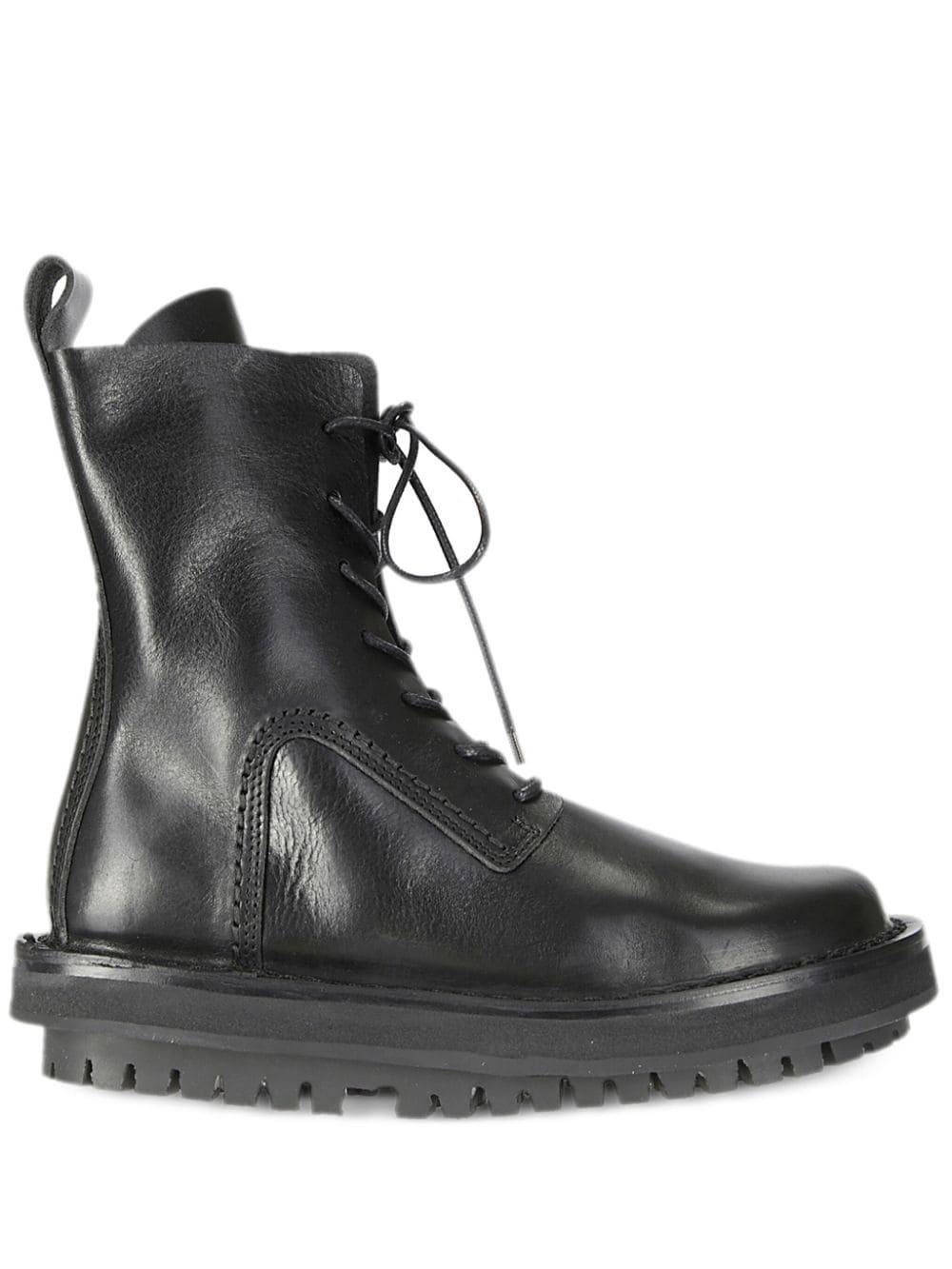 Black leather boots sale hot sale