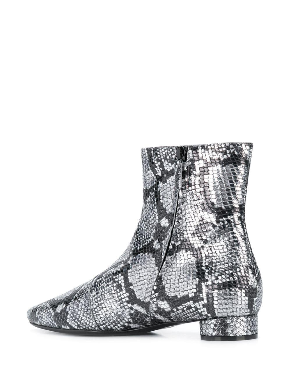 Balenciaga snakeskin best sale boots