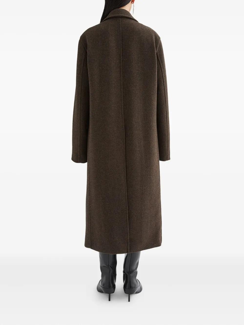 コート JIL SANDER PINK GRANITE WOOL COAT Wool Coat Woman | Jil Sander Official Online Store