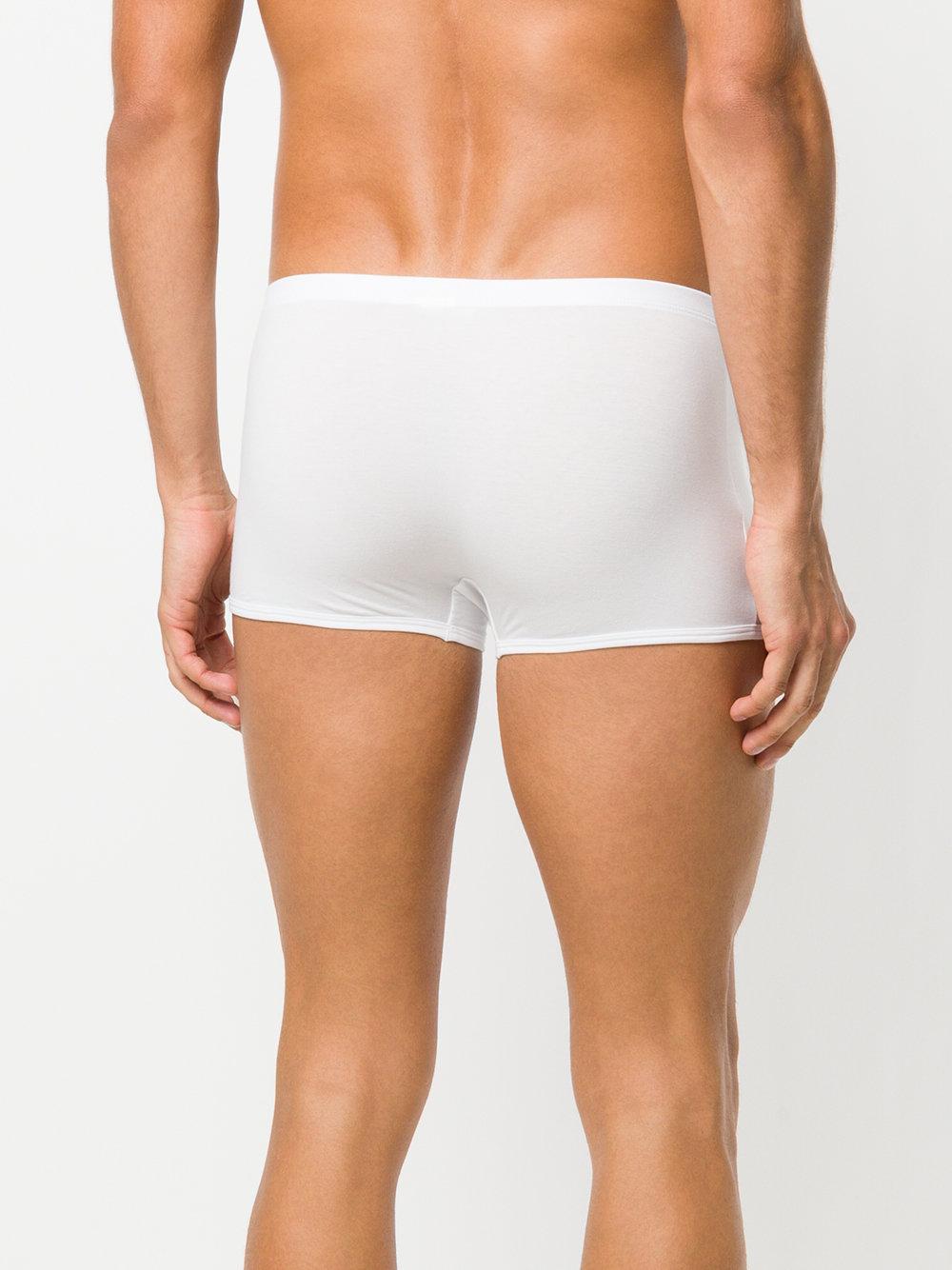 La Perla Cotton Lp Skin Boxers in White for Men - Lyst