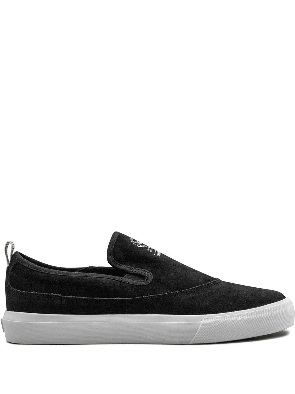 adidas matchcourt slip on suede