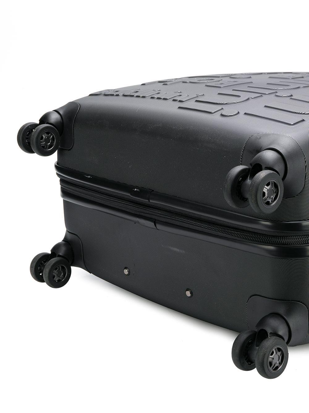 Baldinini Set 315 Logo Embossed Suitcase in Black Lyst