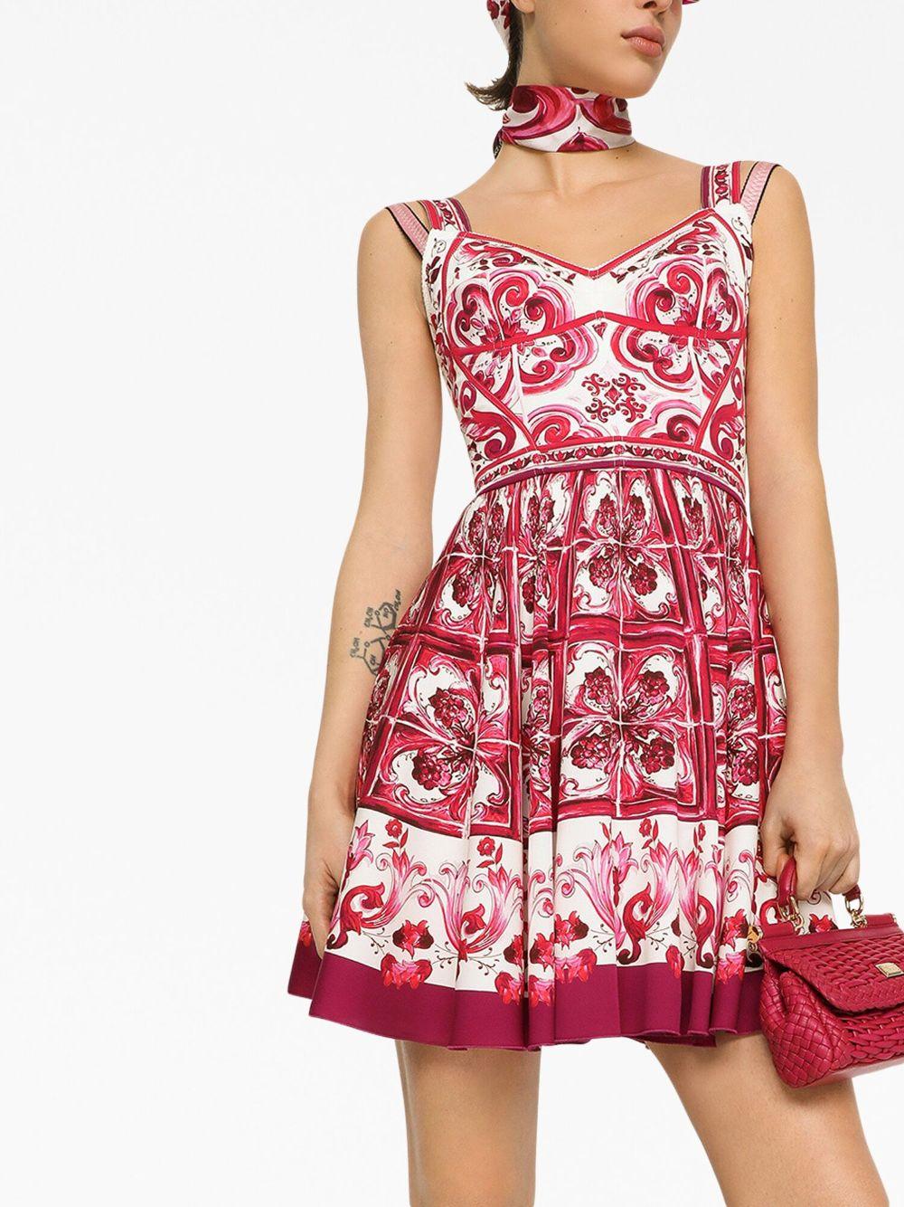 Dolce & Gabbana Majolica Print Dress, $1,995, farfetch.com