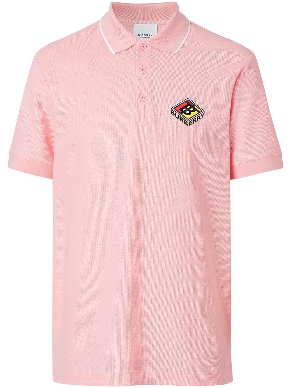 burberry big logo polo