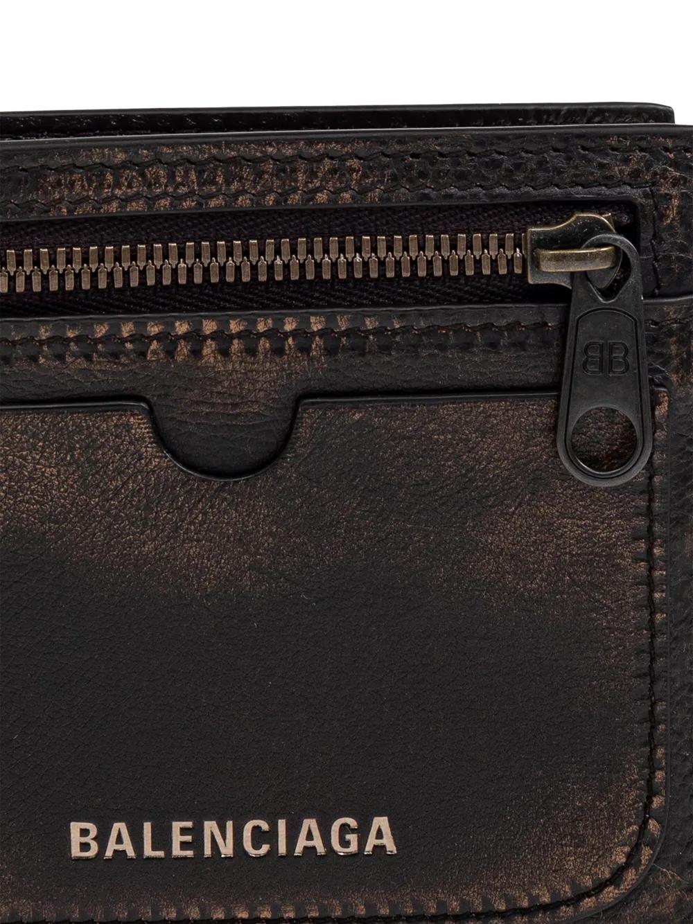 Balenciaga Superbusy Wallet in Black for Men | Lyst