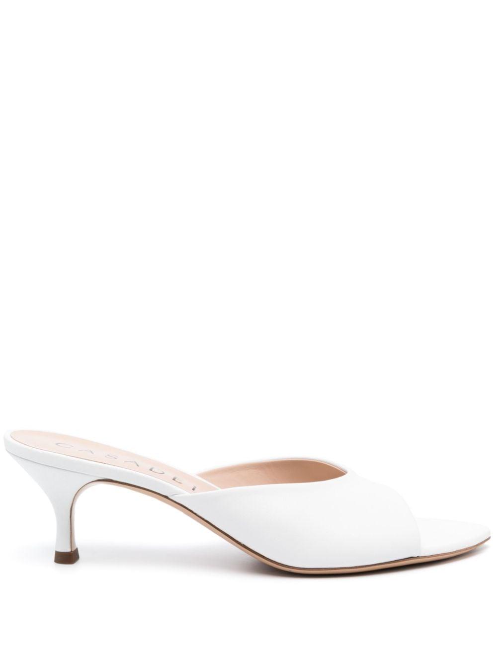 Casadei Mule Dei Mexico sandals - White