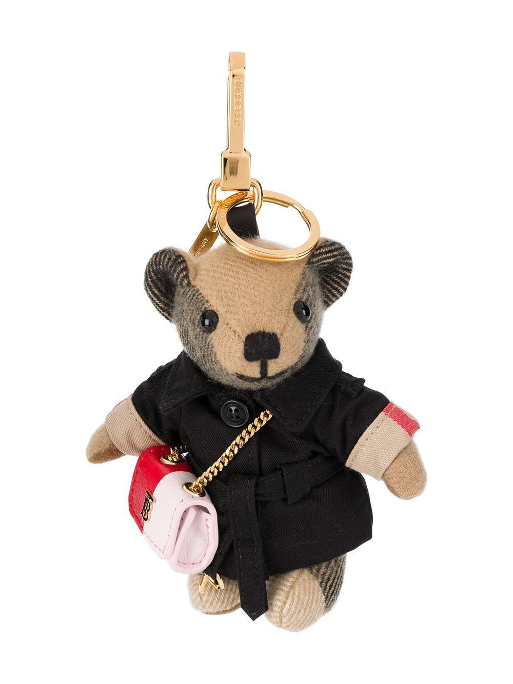 Llavero con oso Burberry de color Negro | Lyst