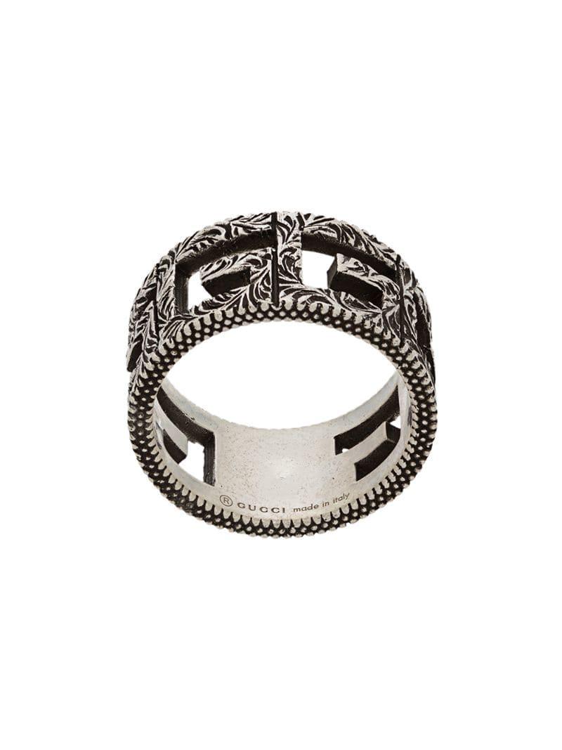 Gucci G Cube Ring in Silver (Metallic) for Men - Lyst