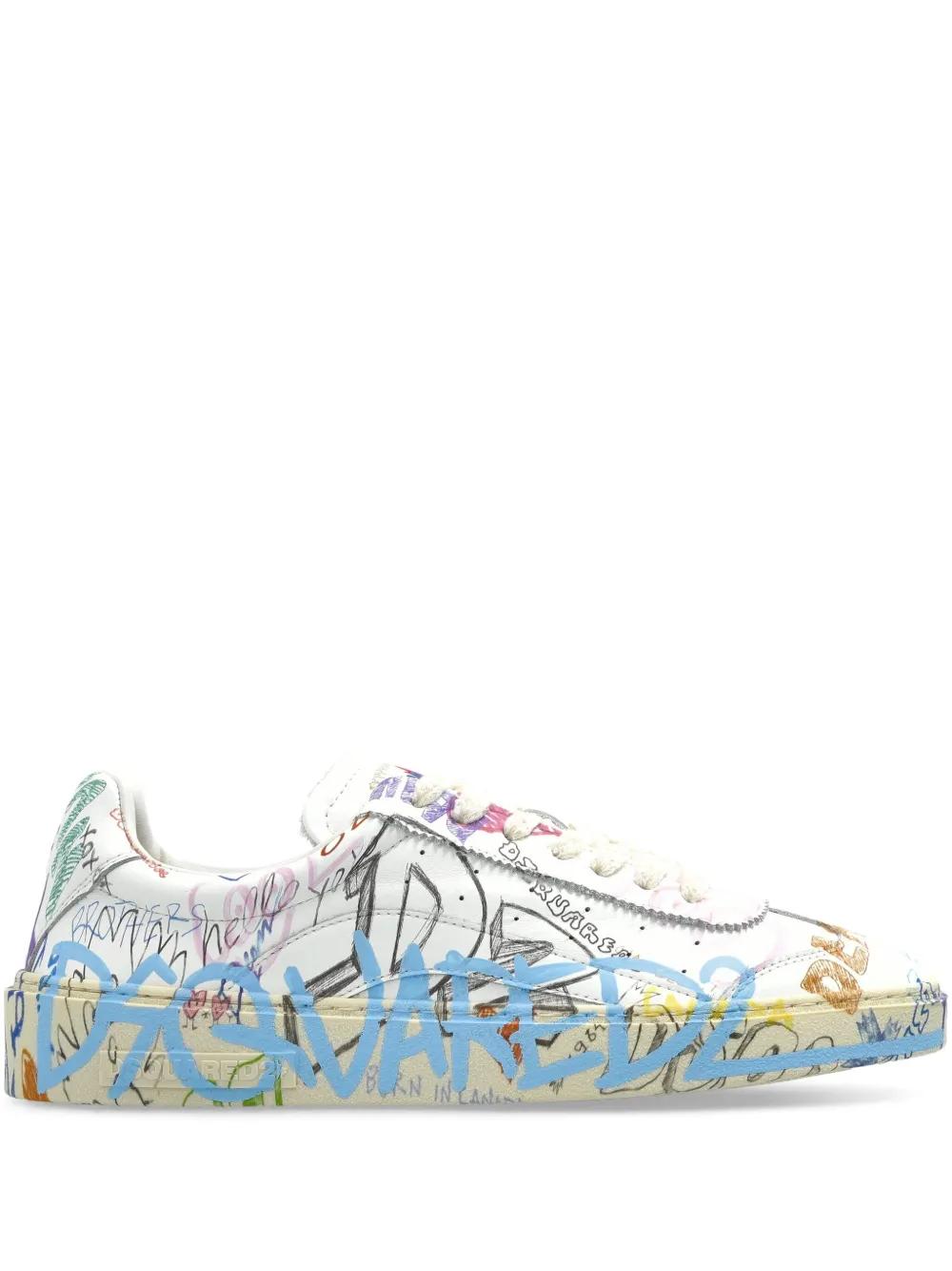 スニーカー DSQUARED2 Woman Sneakers Multicolor SNW028425108196 M4055 DSQUARED2 | White Women's Sneakers | YOOX