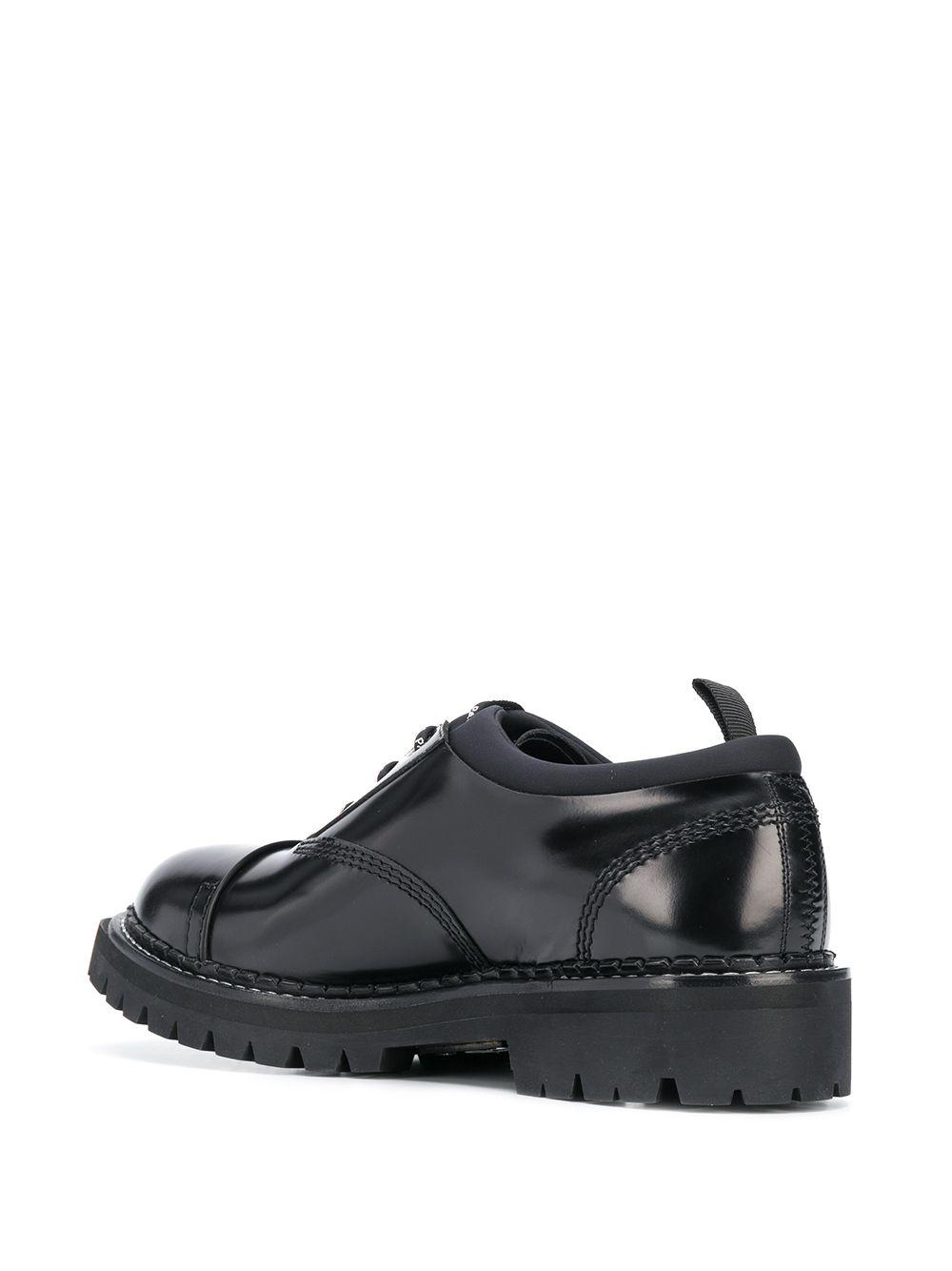 KENZO Chunky Oxford Shoes in Black for 