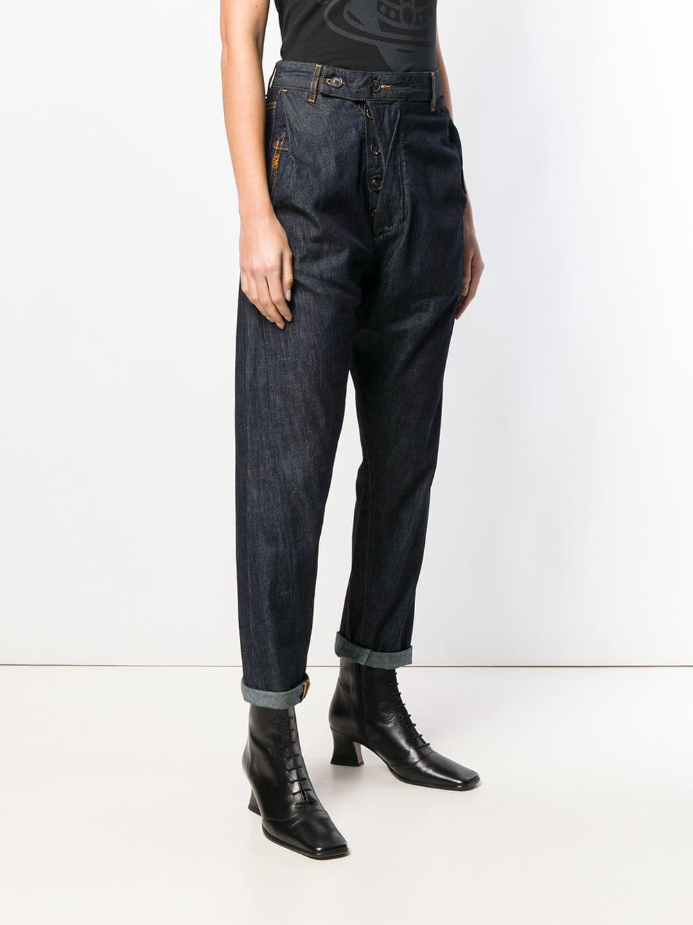 Vivienne Westwood Anglomania Denim Alcoholic Jeans in Blue | Lyst