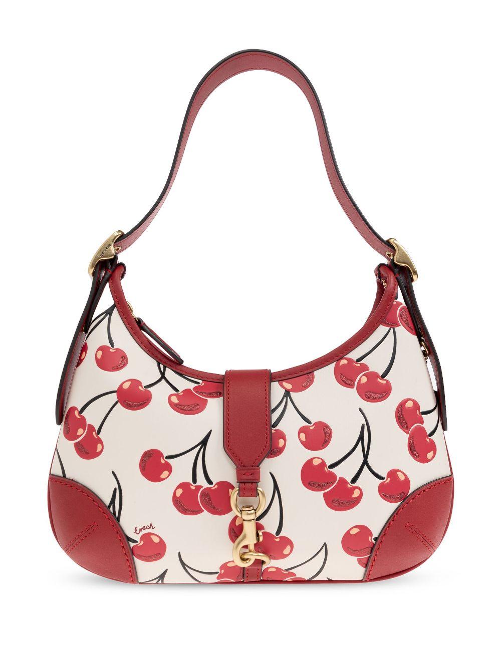 COACH Hamptons Shoulder Bag in Red | Lyst COACH Hamptons Shoulder Bag in Red | Lyst