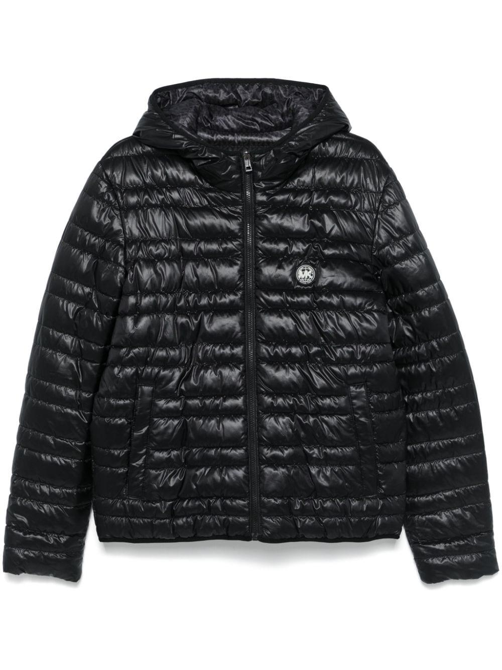 Black michael kors jacket sales