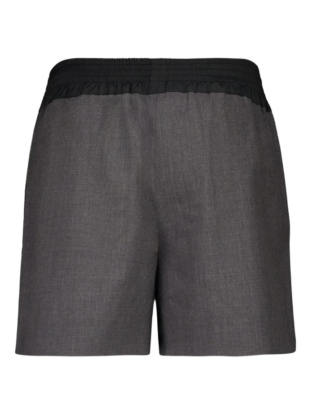 パンツ MIU MIU Wool Shorts グレー ウールxカシミヤ ショートパンツ | Miu Miu