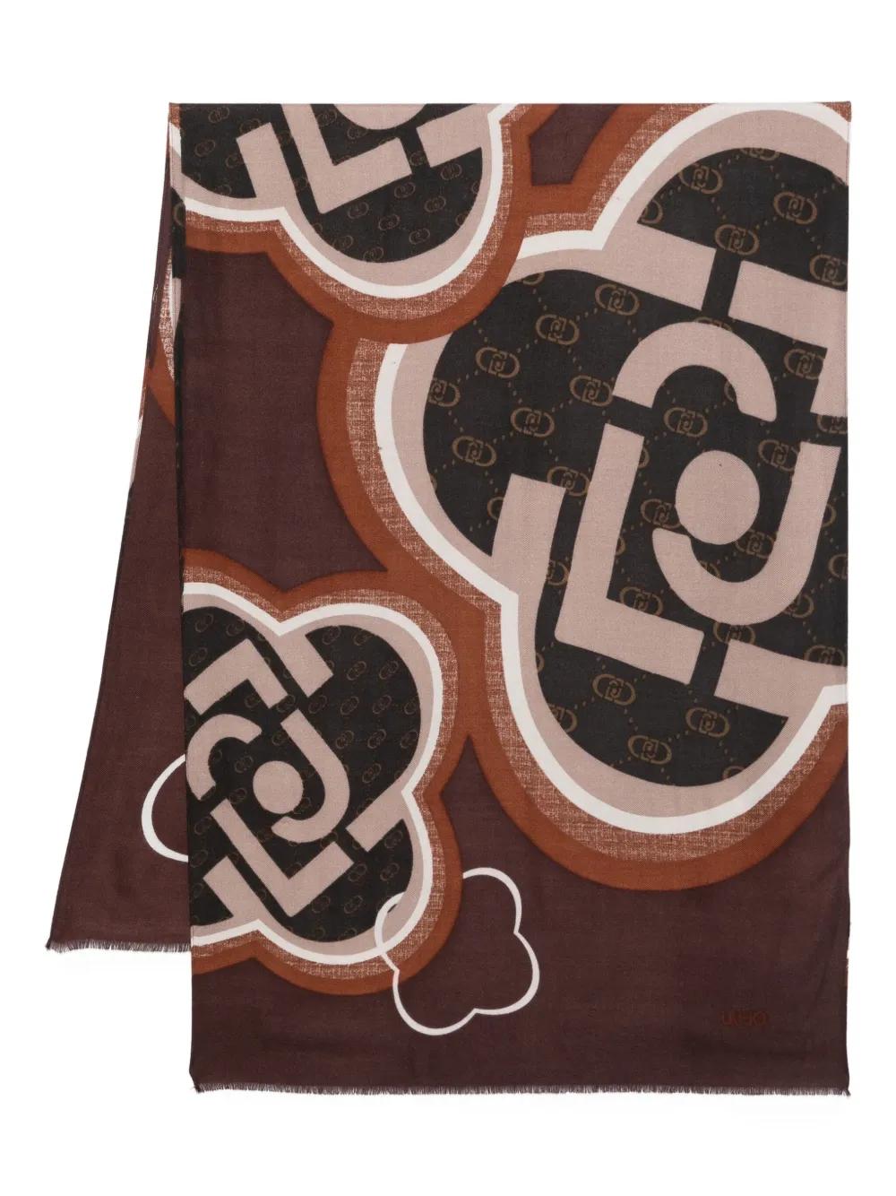 スカーフ LIU JO Woman Scarf Brown 2F3143T0300 S1987 Women's Scarves and Foulards, Shawls, Pashminas | Liu Jo