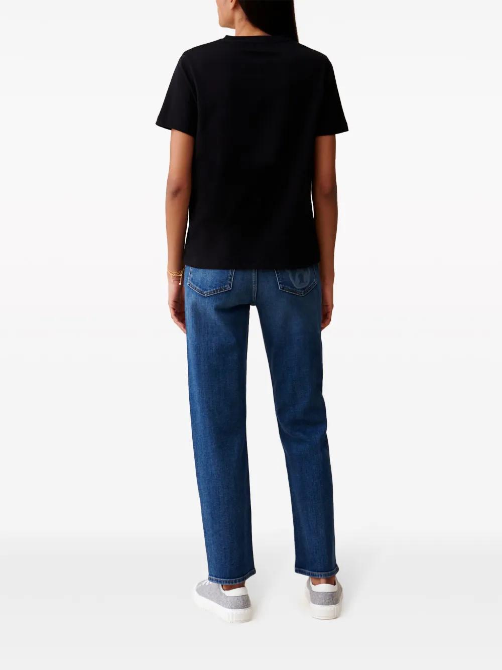 CLAUDIE PIERLOT 売れ筋商品|||クローディピエルロ Tシャツ トップス レディース Tops Black CLAUDIE PIERLOT(クローディピエルロ) トップス(レディース