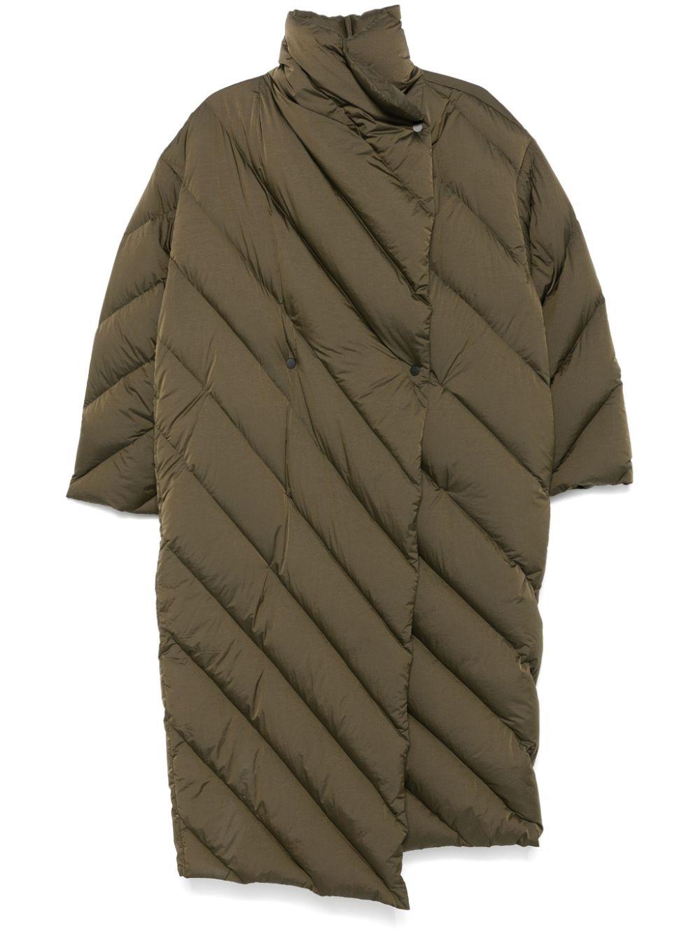 Christian Wijnants Corey Coat in Green | Lyst Christian Wijnants Corey Coat in Green | Lyst