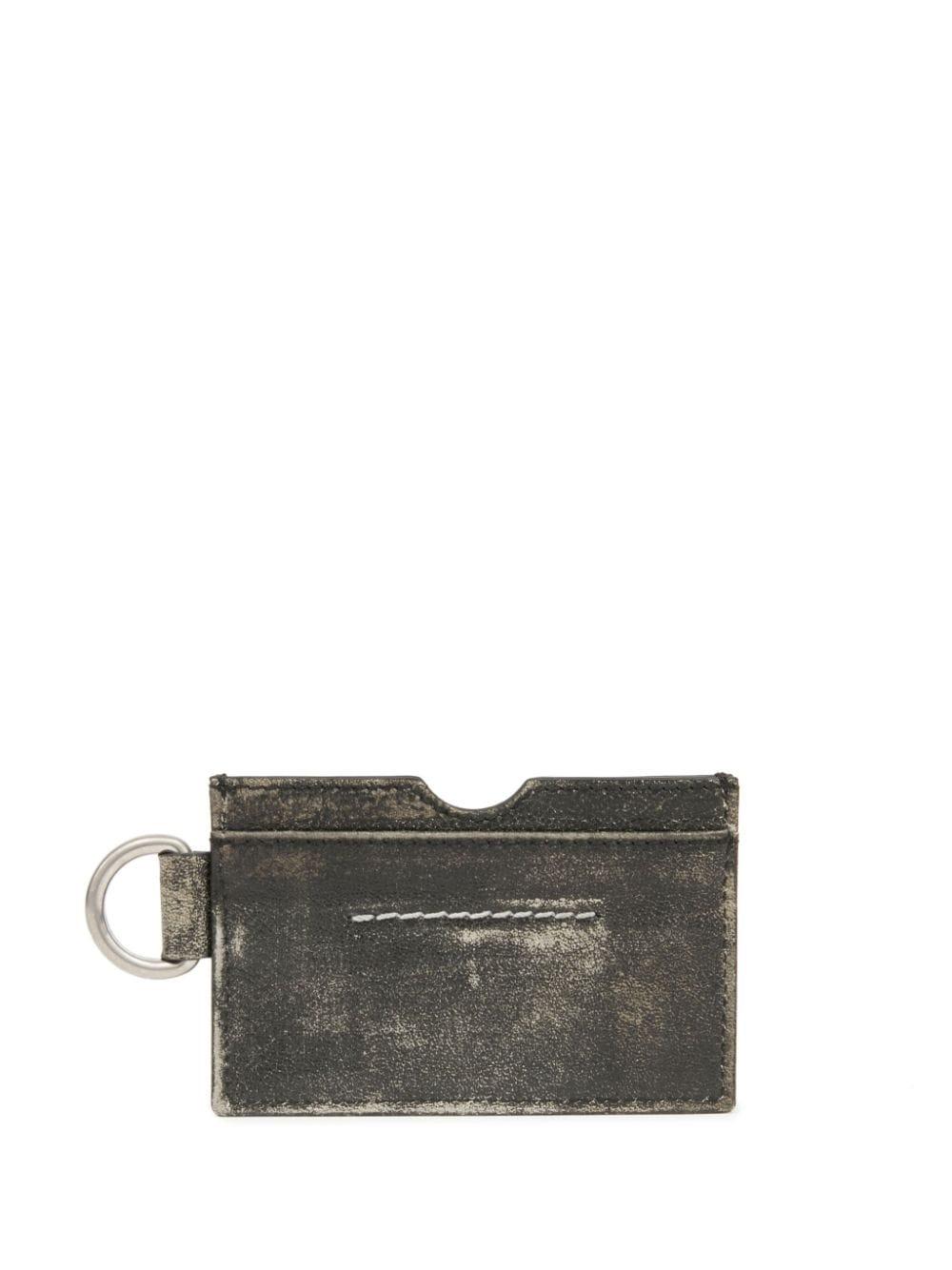 MM6 by Maison Martin Margiela Leather Distressed Numeric