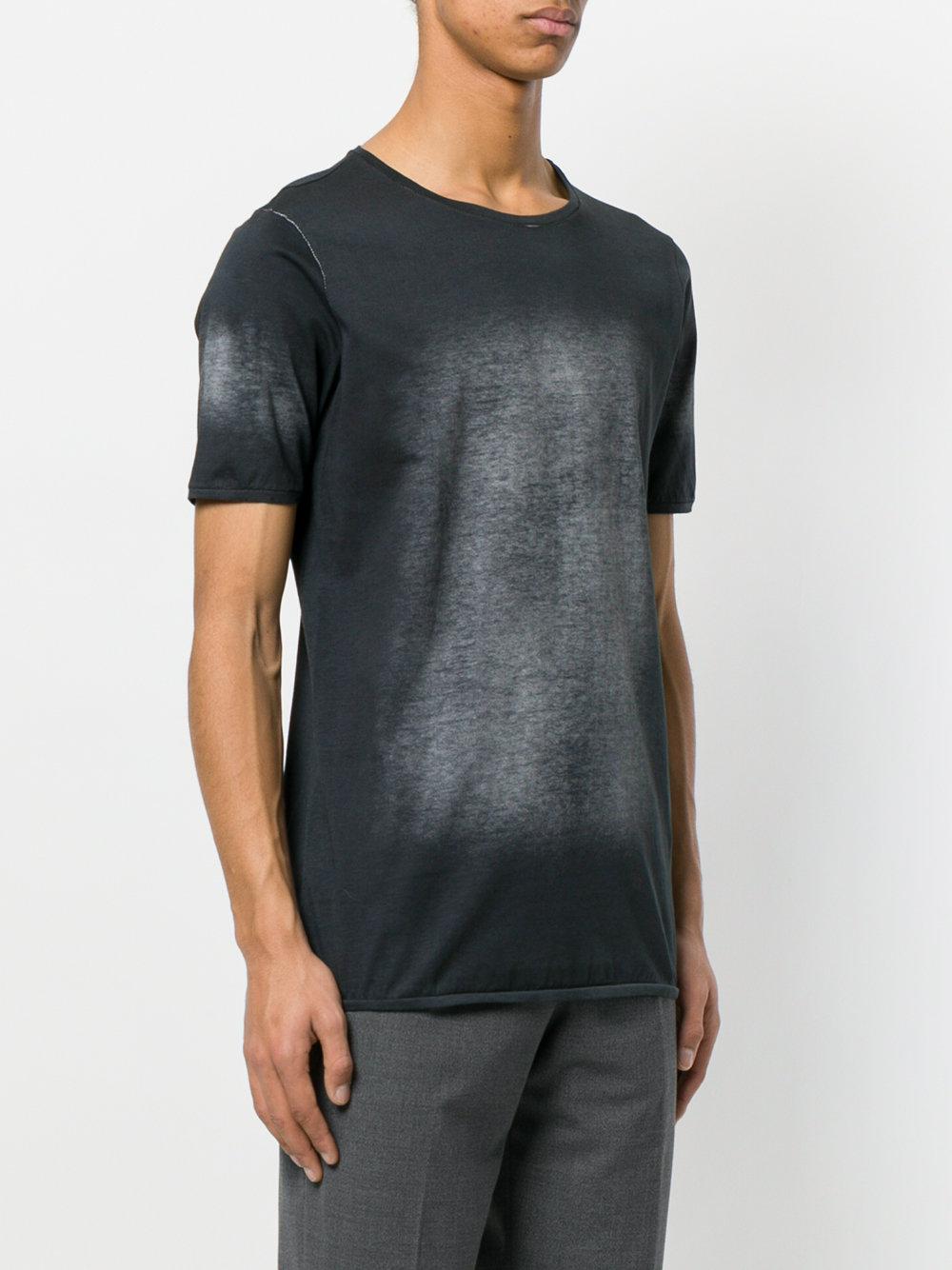 Avant Toi Cotton Bleach Effect T-shirt in Grey (Gray) for Men - Lyst
