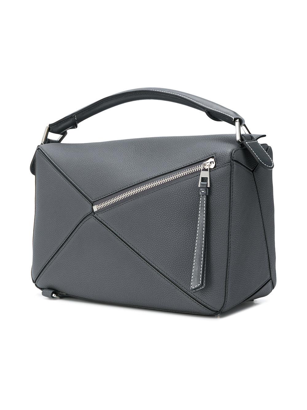 Loewe Puzzle Bag in Gray Lyst