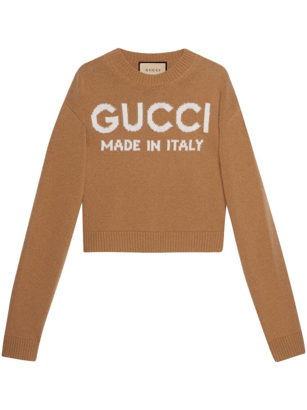 Gucci top wool jumper