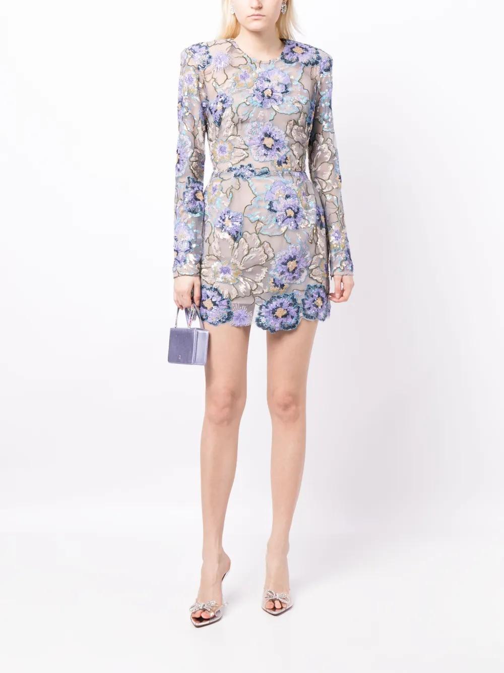 celine midi dress Celine Floral Print Midi Dress