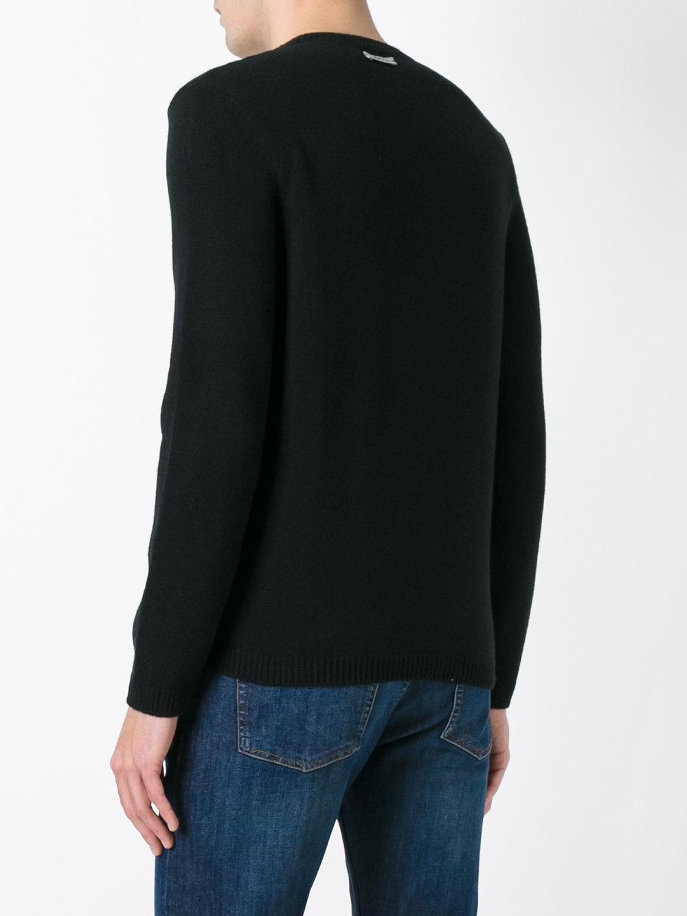 gucci black jumper mens