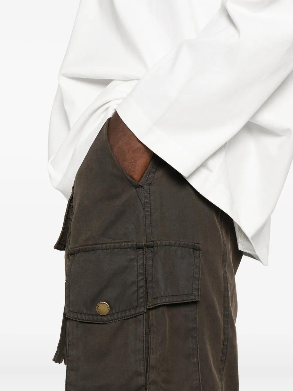 メンズ Feng Chen Wang Cargo-pocket Trousers グレー | Lyst