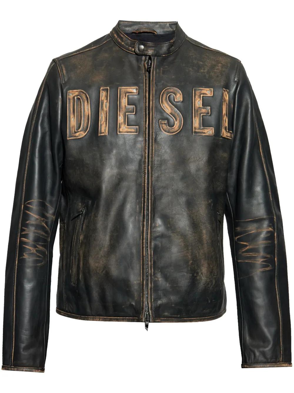 Men's DIESEL Leather jackets from $297 | Lyst - Page 2
