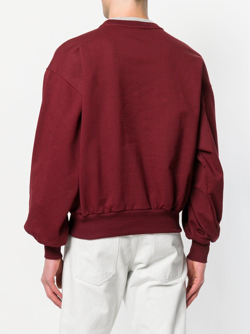 Gosha rubchinskiy store double collar sweatshirt