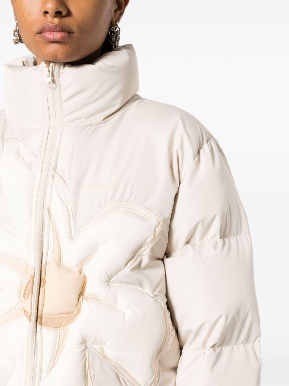 Axel Arigato Cassie Puffer Jacket in White | Lyst