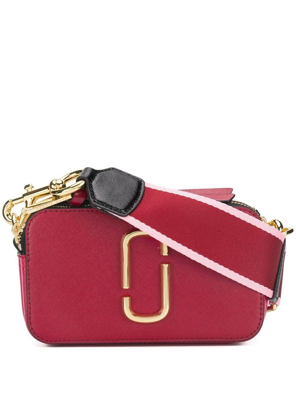 Marc Jacobs Leather The Snapshot Camera Bag in Red - Save 18% - Lyst