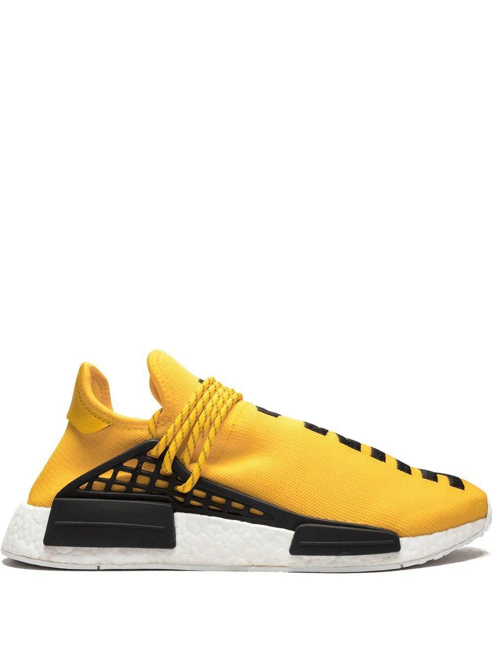 Adidas Pw Human Race Nmd Pharrell Shoes In Yellow For Men Lyst Adidas Pw Human Race Nmd Pharrell Shoes In Yellow For Men Lyst