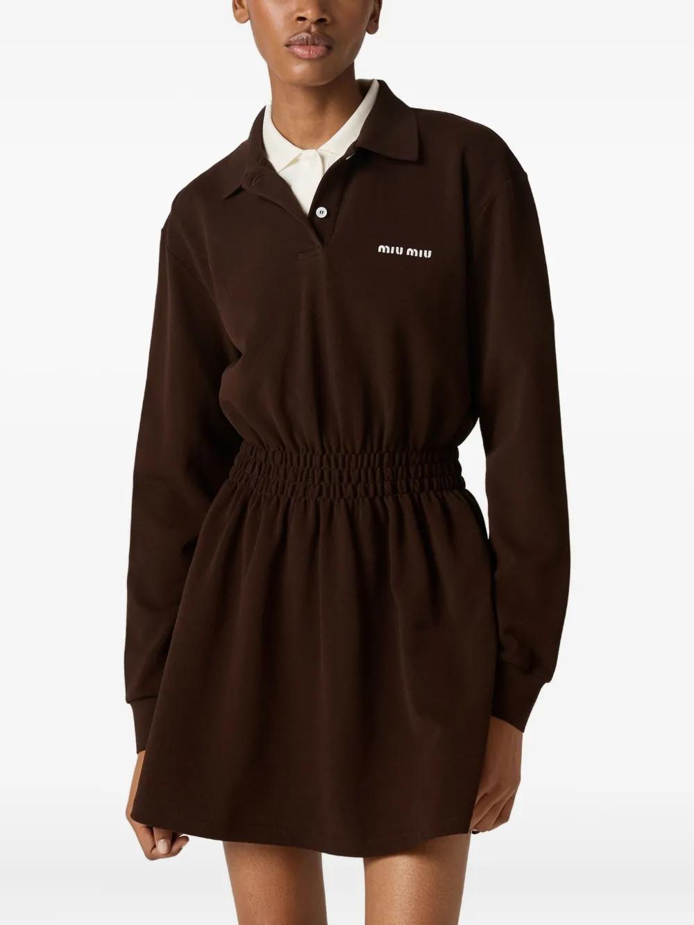 Miu Miu Collared Dresses for Women | Lyst