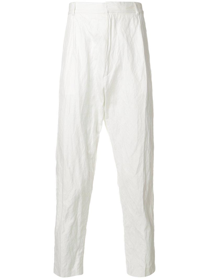 Mens high waisted white pants Clearance