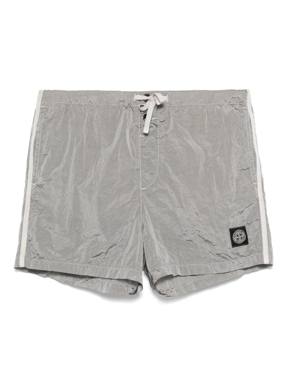 Stone Island ロゴ トランクス水着 | ブルー | FARFETCH JP