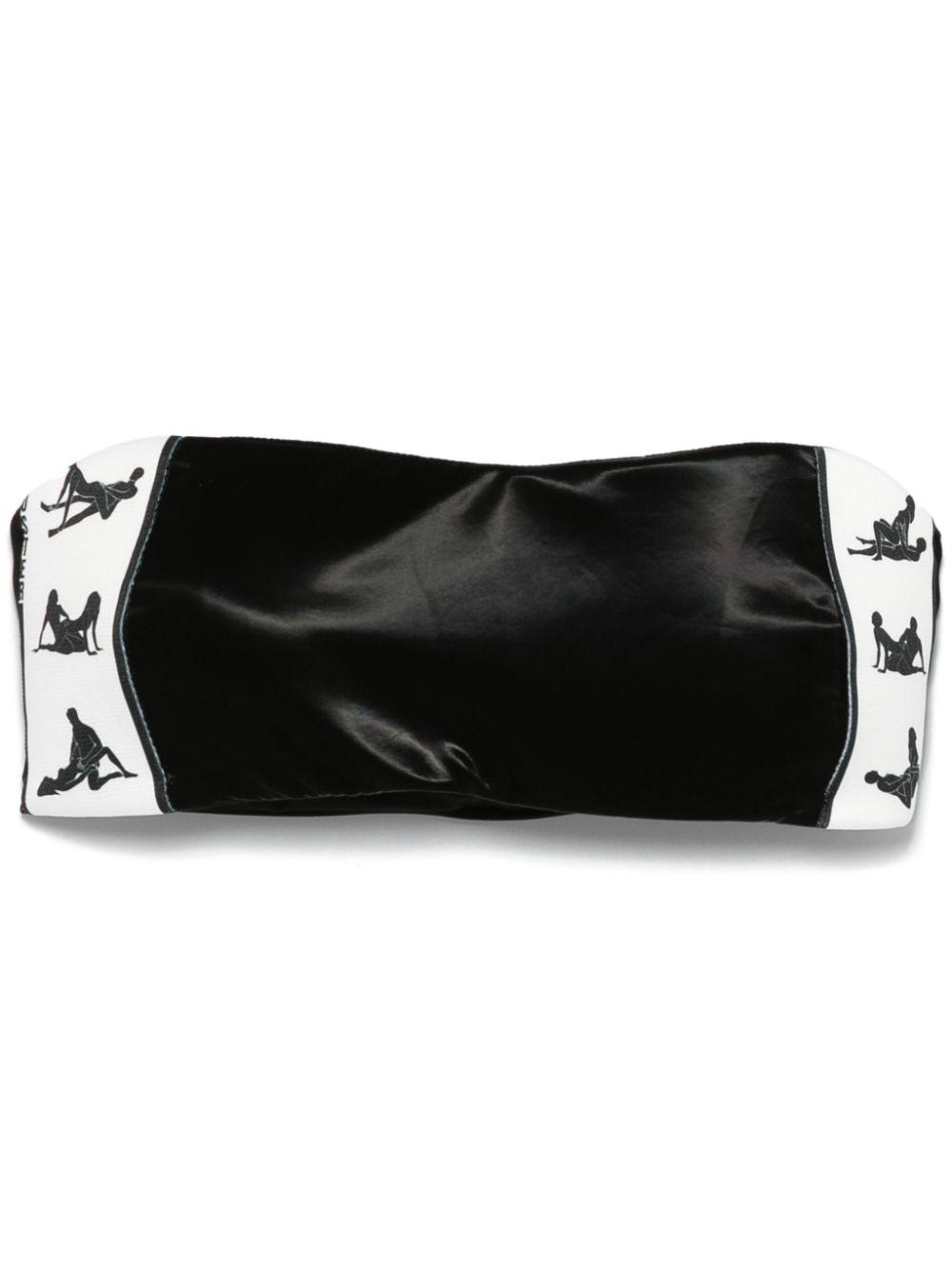 Poster Girl Sex Tape Bandeau Top in Black | Lyst