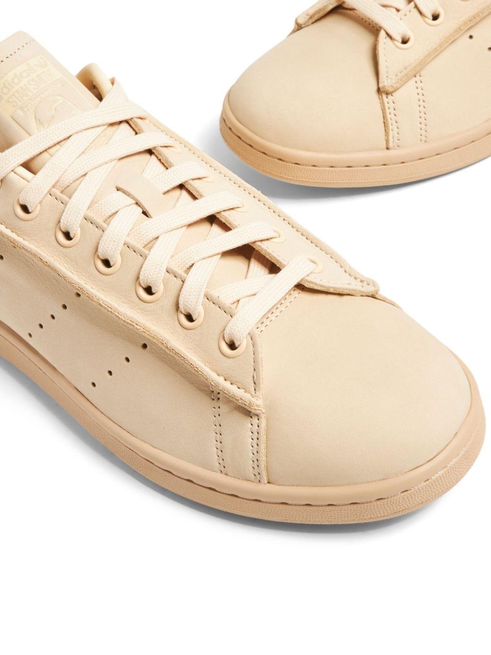 adidas Stan Smith Leather Sneakers in Natural for Men | Lyst