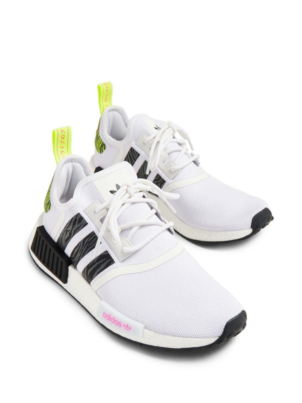 adidas Nmd R1 Mesh Sneakers in White | Lyst