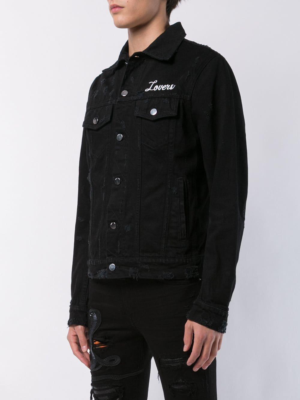 amiri lovers denim jacket