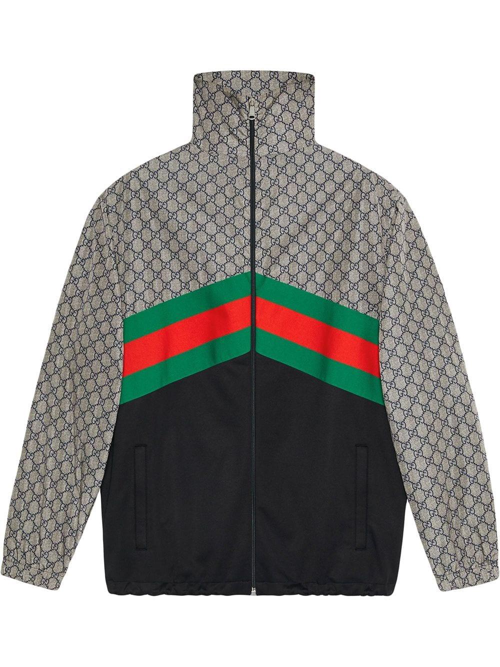 oversize technical jersey jacket