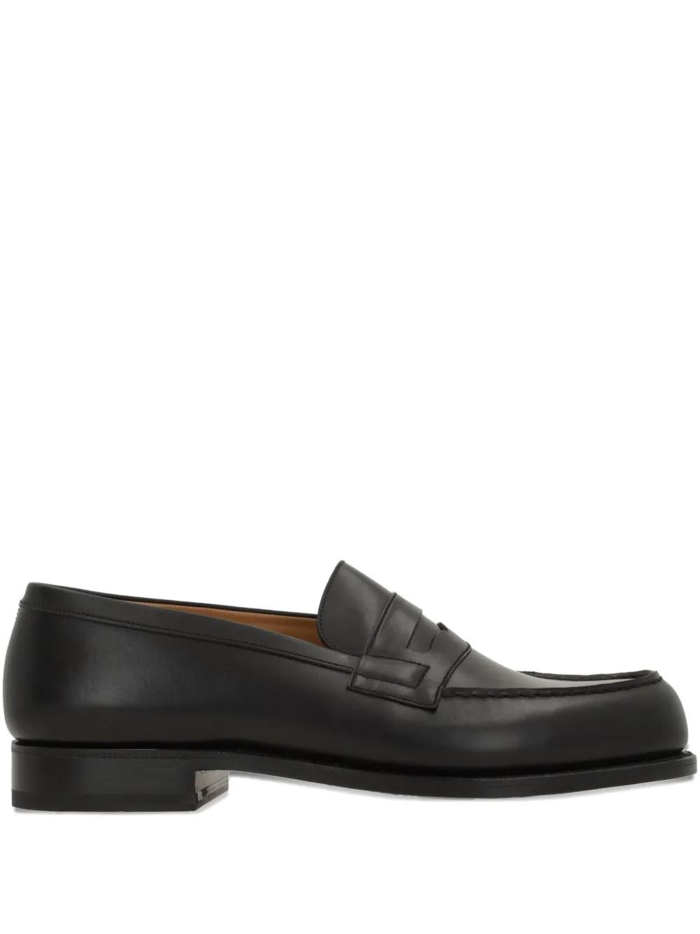 J.M. Weston Leather Loafers in Black for Men | Lyst display picture 3