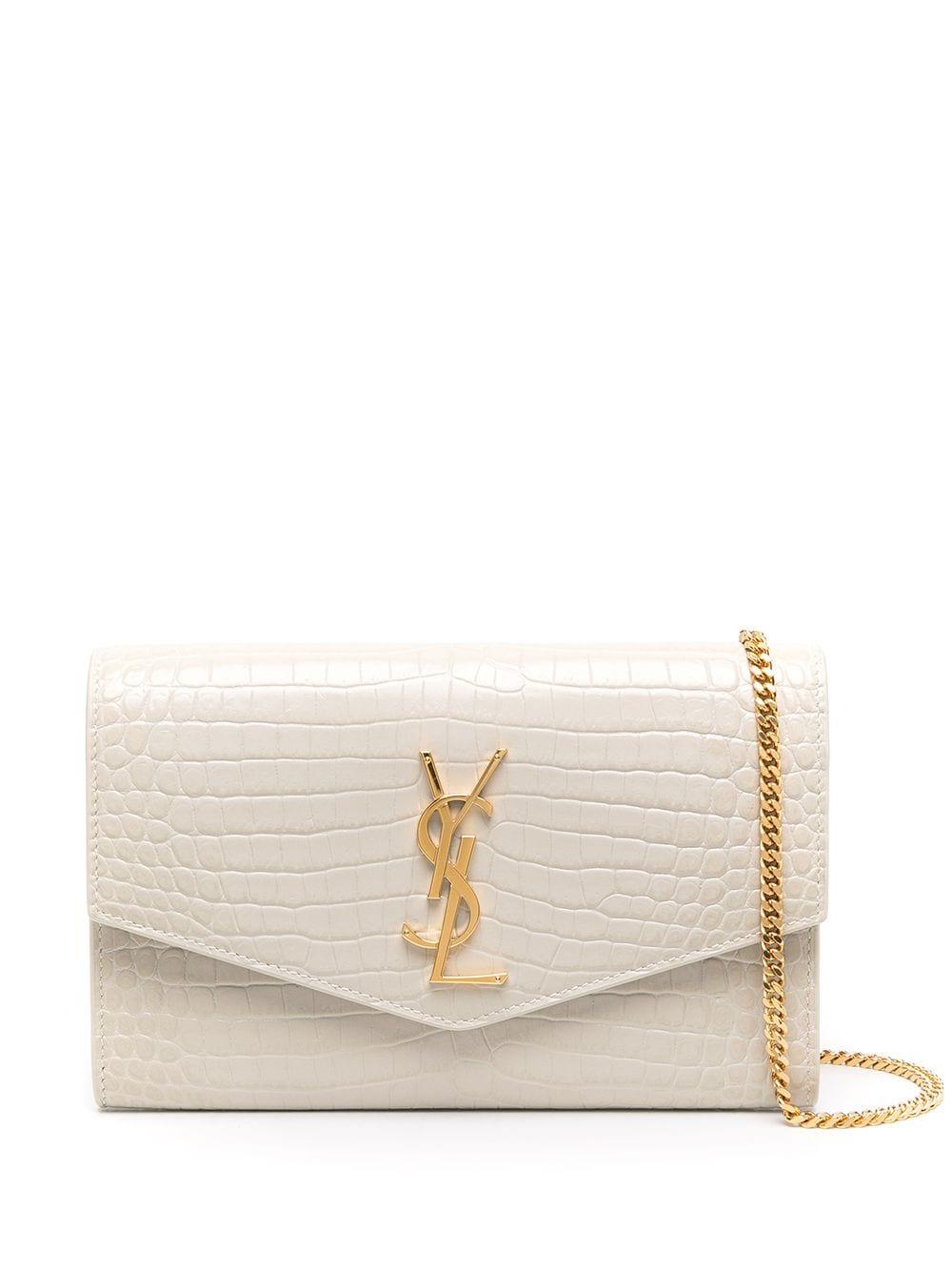 saint laurent uptown chain wallet bolsa