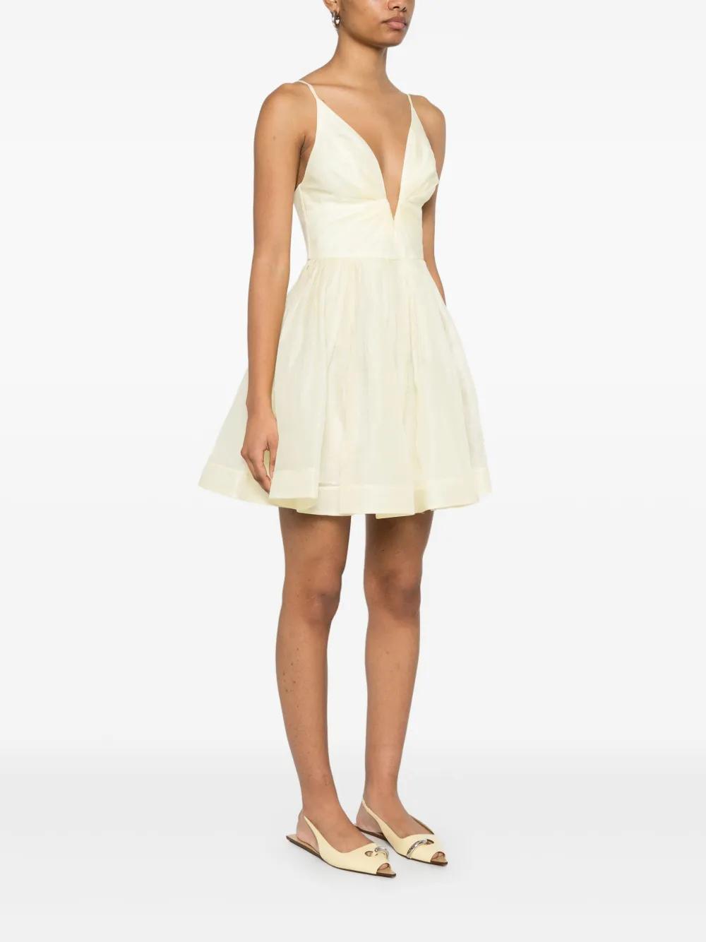 【Zimmermann】V NECK MINI DRESS Vネック ミニドレス Zimmermann V Neck Mini Dress | Designer Collection | Coveti