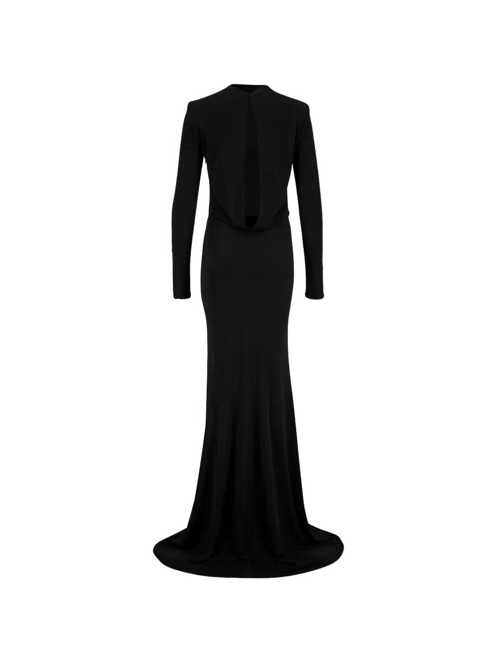 royal blue dress BABARONI BABARONI Stretch Satin Royal Blue Prom Dresses Trumpet/Mermaid Off-the-shoulder Pleated With Slit Sweep/Brush Train, Royal Blue / US0