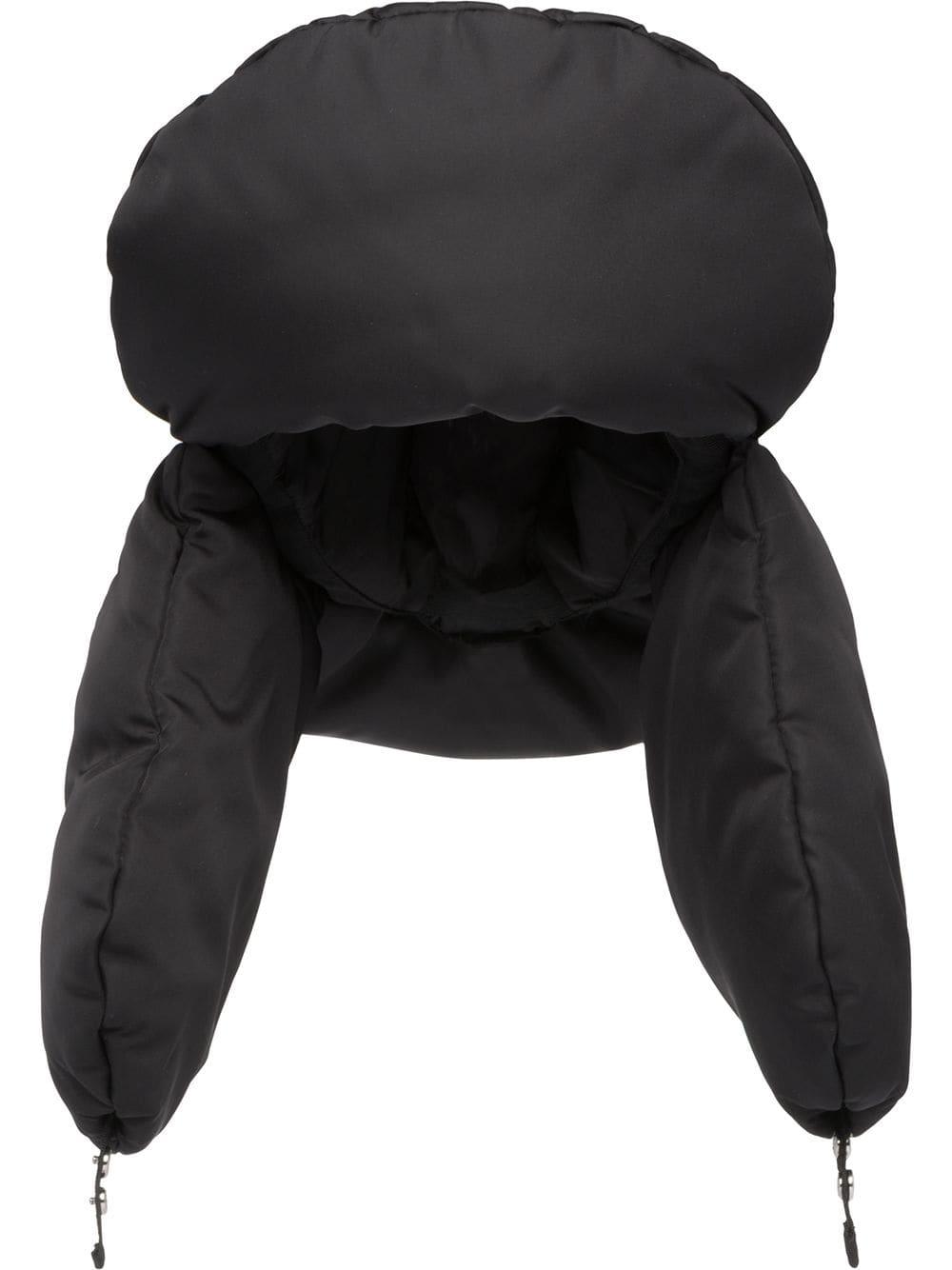 prada padded nylon hat