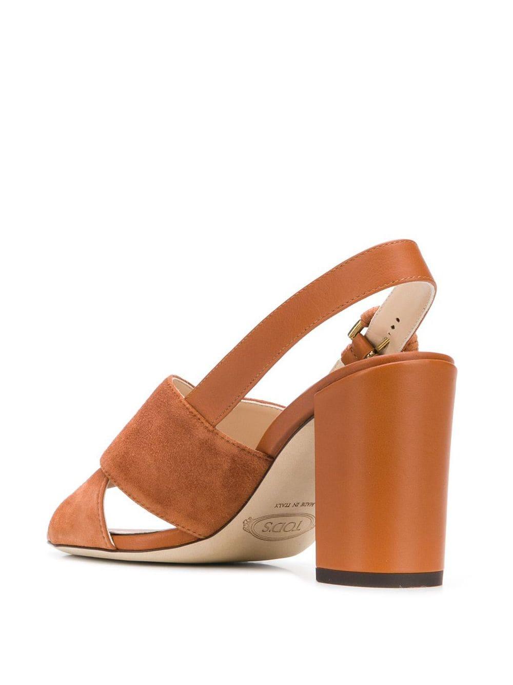 tod's block heels