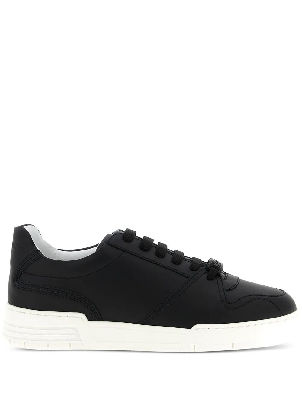 moschino-black-Sneakers-Con-